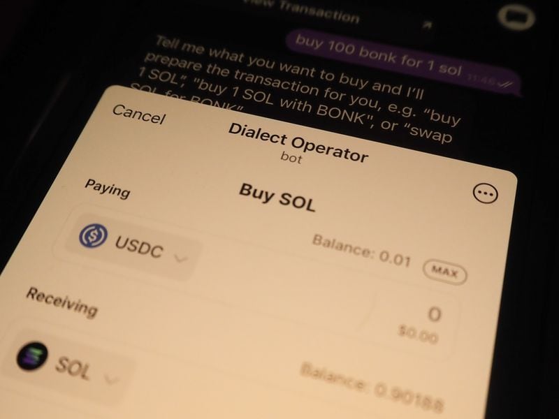 Solana Startup Dialect Builds ‘Conversational’ Telegram Trading Bot